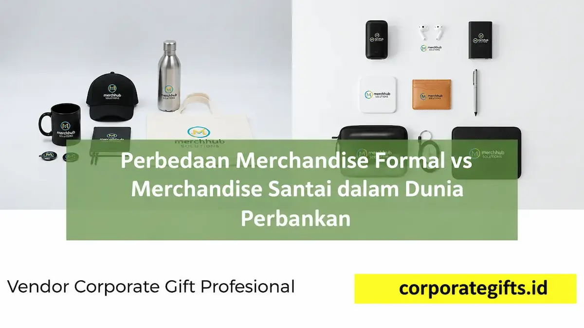 Contoh Koleksi Merchandise Formal dan Santai untuk Lingkungan Perbankan | CorporateGifts.ID