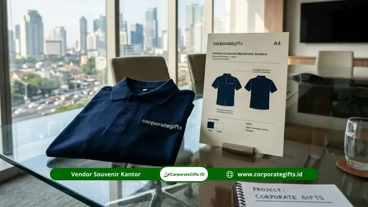 Proses Custom Apparel Perusahaan: Desain Sampai Produksi - CorporateGifts.ID
