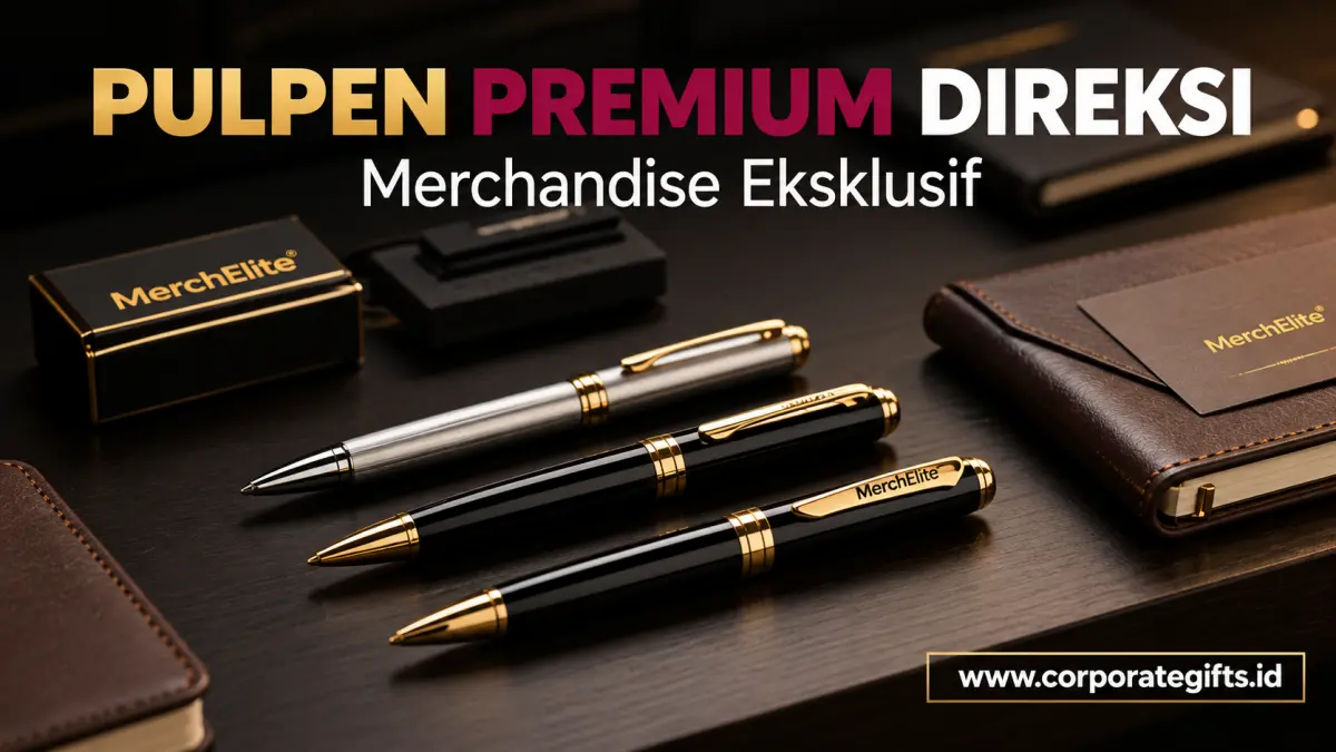 Pulpen Premium Direksi Simbol Otoritas Eksekutif Perusahaan - CorporateGifts.ID