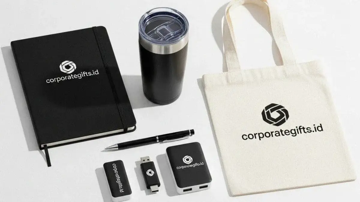 Contoh Penataan Isi Hampers Akhir Tahun Perusahaan: Kopi Nusantara, Lilin Aromaterapi, dan Tumbler Custom | CorporateGifts.ID