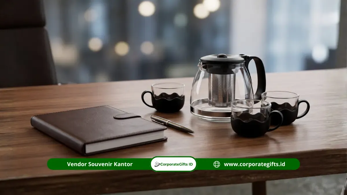 5 Rekomendasi Kombinasi Souvenir Tea Set Kantor - CorporateGifts.ID