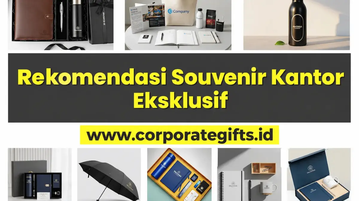 Ragam pilihan souvenir kantor eksklusif untuk gift set klien korporat - CorporateGifts.ID