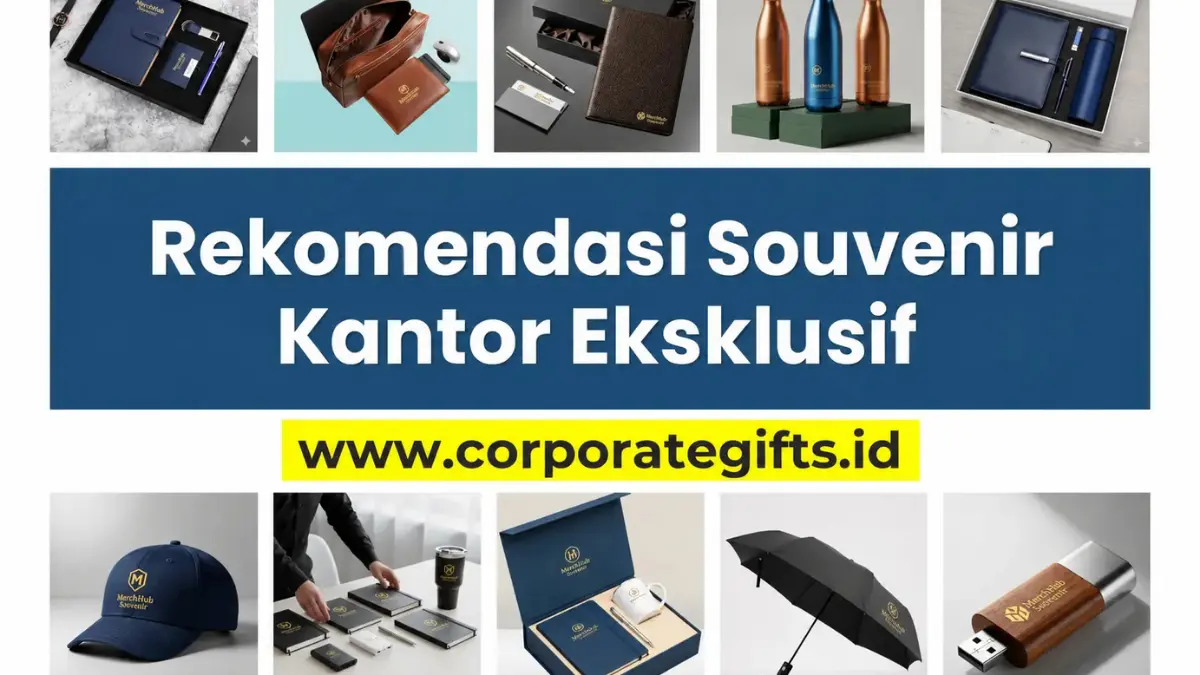 Rekomendasi Souvenir Kantor Eksklusif Update 2026 - CorporateGifts.ID