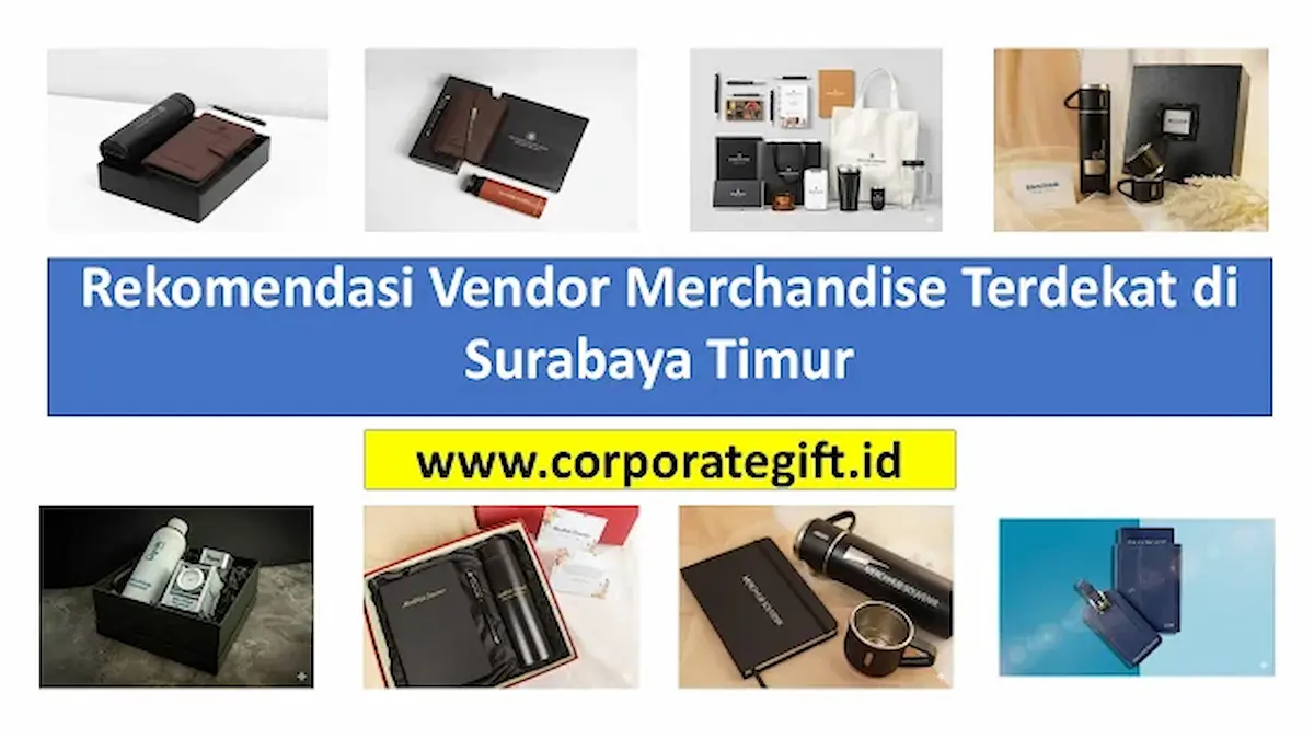 Pilihan souvenir dan corporate gift custom untuk instansi serta perusahaan di wilayah Surabaya Timur.