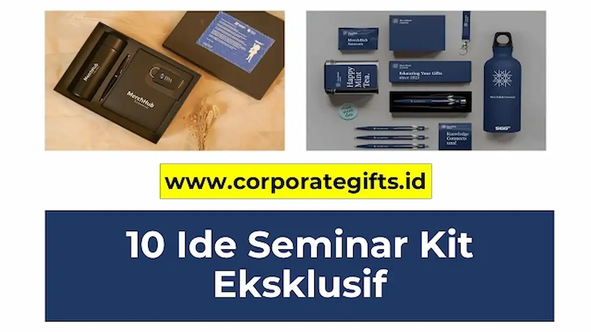 Paket Seminar Kit Premium Surabaya Custom Grafir Logo Corporate Gifts ID