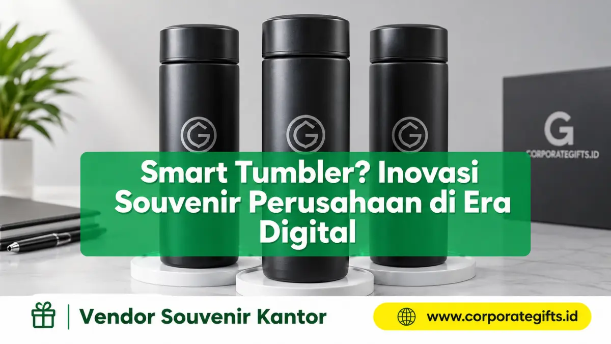 Apa Itu Smart Tumbler? Inovasi Souvenir di Era Digital