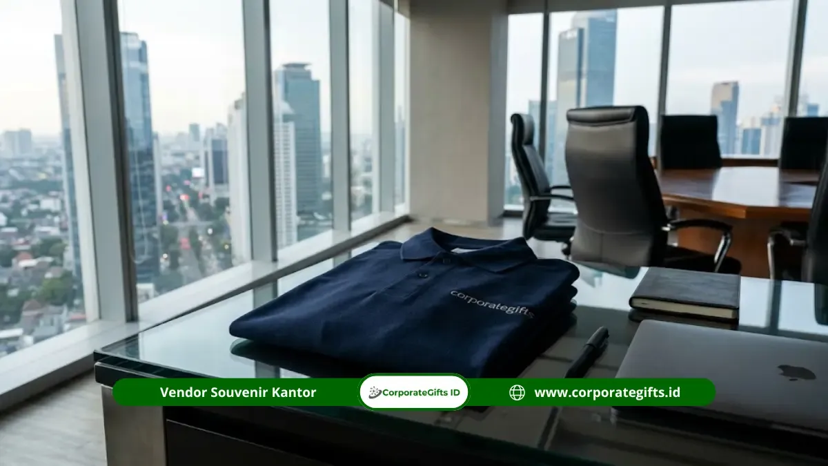 Souvenir Custom Apparel Perusahaan | CorporateGifts.ID
