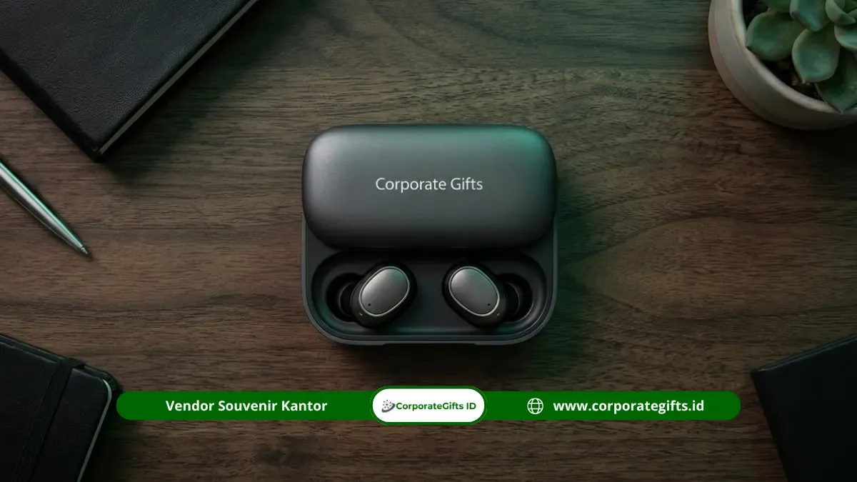 Souvenir Earphone Custom Branding untuk Event dan Pameran