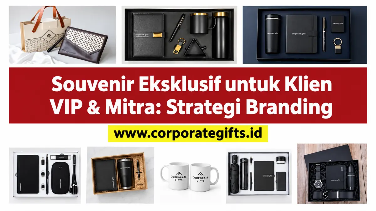 Souvenir Eksklusif untuk Klien VIP dan Mitra Strategis - CorporateGifts.ID