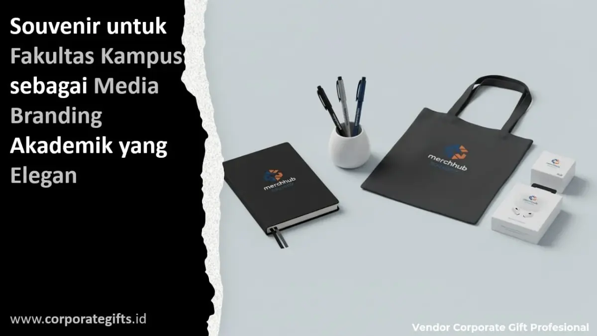 Paket seminar kit dan merchandise resmi fakultas kampus universitas modern