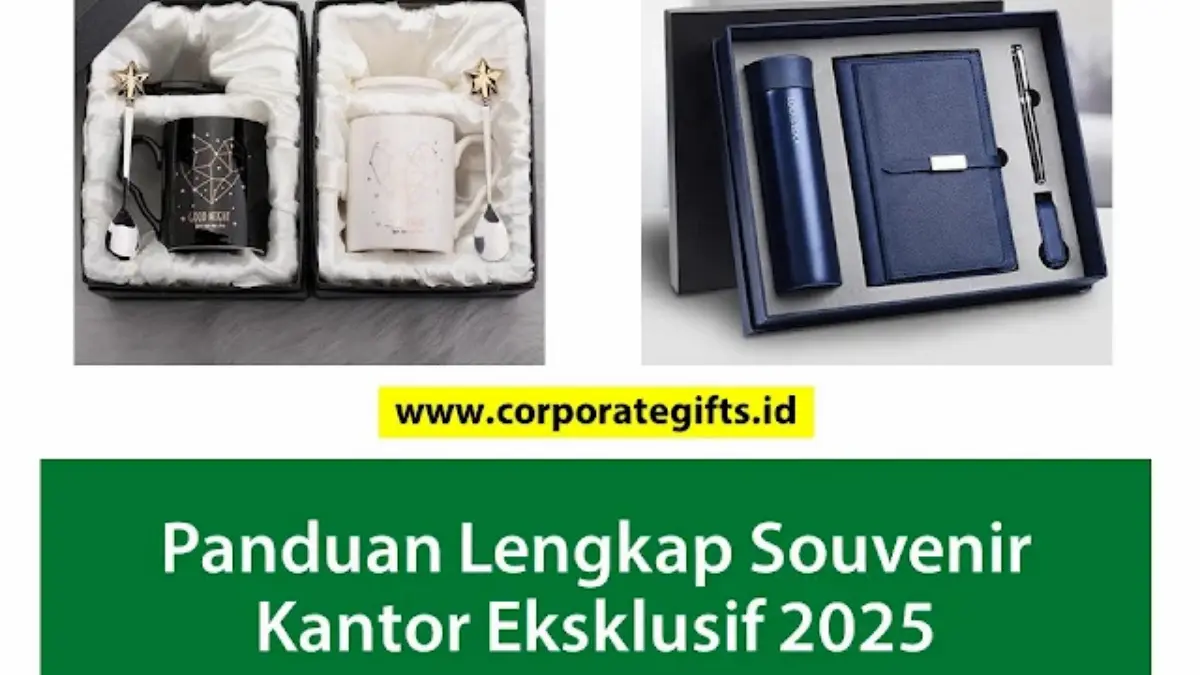 Pilihan cinderamata eksekutif berbahan logam, kulit, dan stainless steel untuk klien VIP - CorporateGifts.ID
