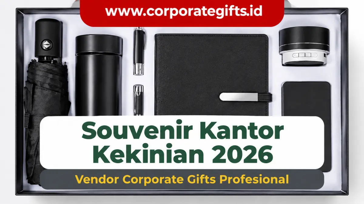 Variasi Paket Souvenir Kantor Kekinian Lengkap Gift Box | CorporateGifts.ID