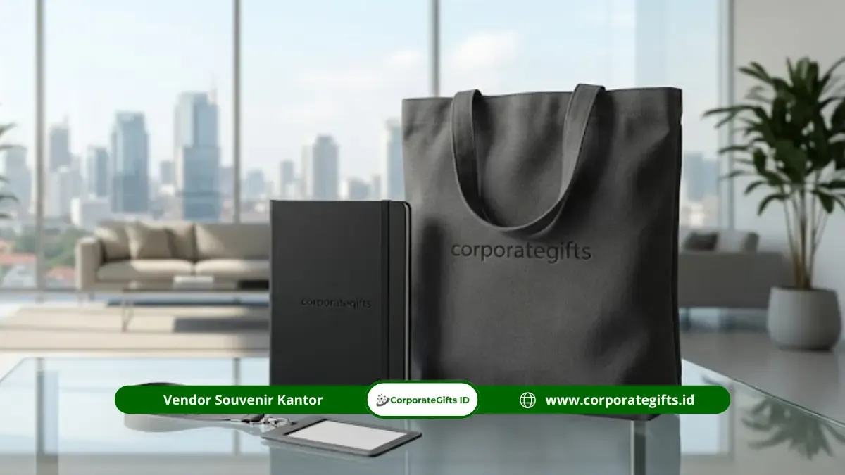 Paket Seminar Kit Tote Bag Canvas dan Notebook Agenda Kulit Surabaya | CorporateGifts.ID