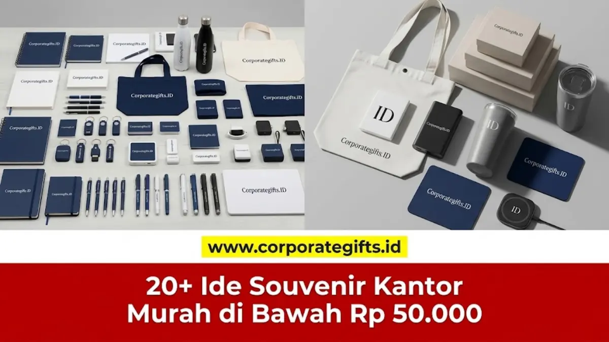 20+ Ide Souvenir Kantor Murah di Bawah 50 Ribu untuk 2026