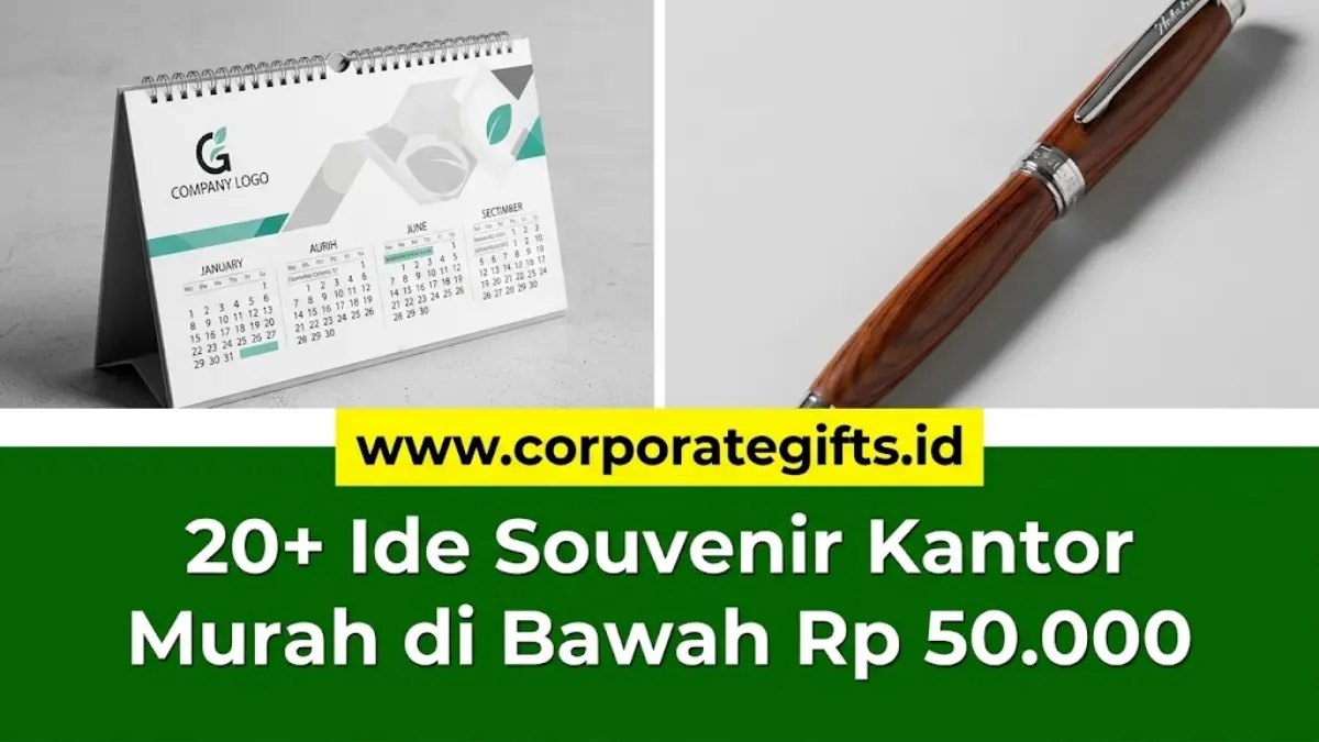 Pilihan Souvenir Kantor Murah dan Fungsional - CorporateGifts.ID