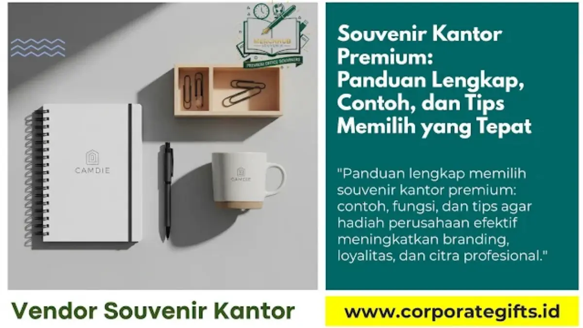 Souvenir kantor premium contoh dan tips memilih yang tepat CorporateGifts.ID