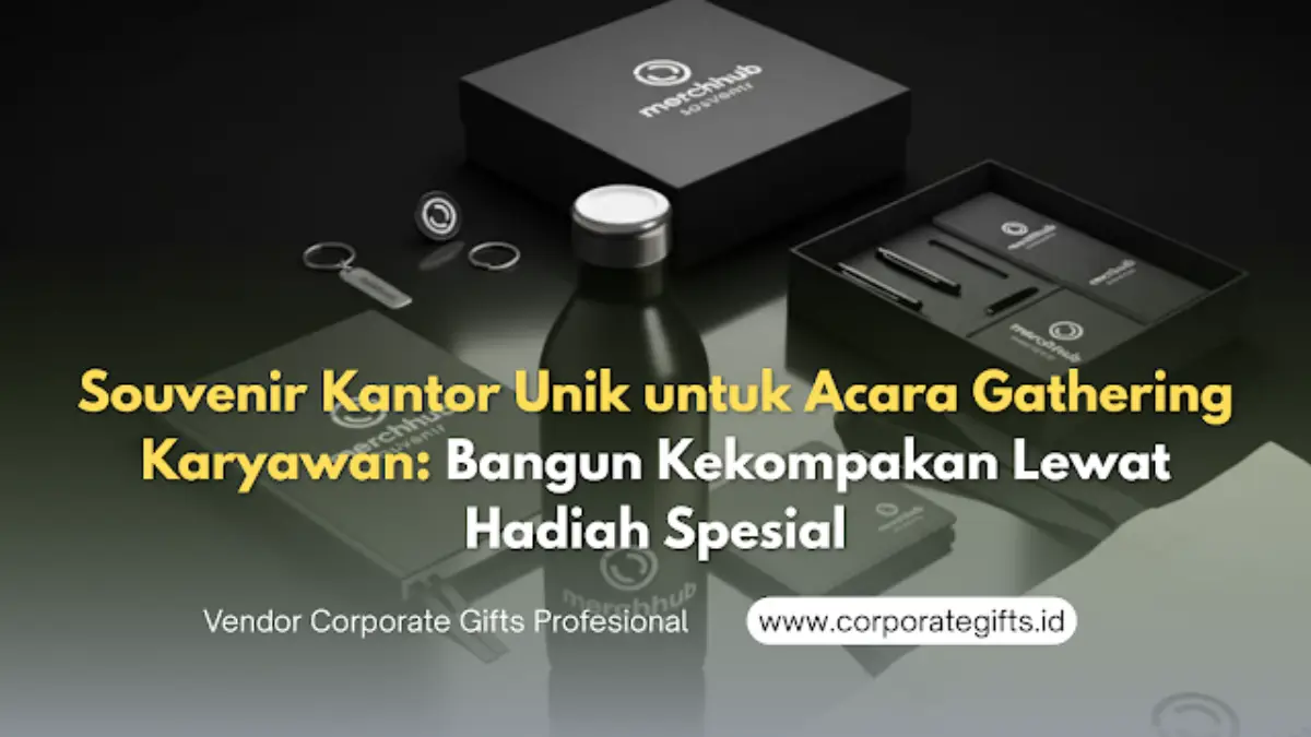Karyawan Perusahaan Menikmati Acara Gathering Sembari Menggunakan Souvenir Seragam dan Botol Minum Custom | CorporateGifts.ID