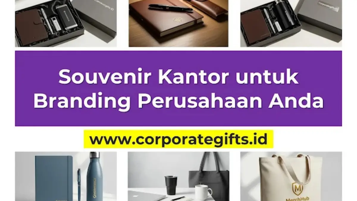 Inspirasi Souvenir Kantor untuk Branding Perusahaan Anda | CorporateGifts.ID
