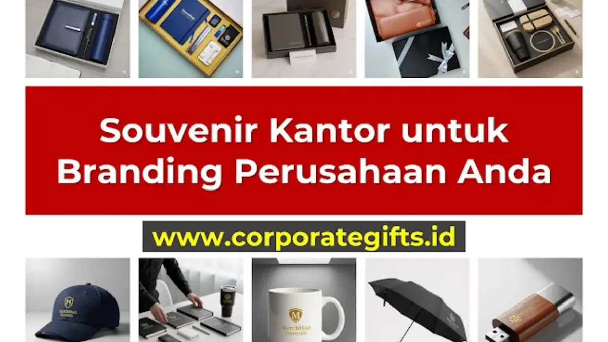 Katalog Souvenir Kantor untuk Branding Perusahaan | CorporateGifts.ID