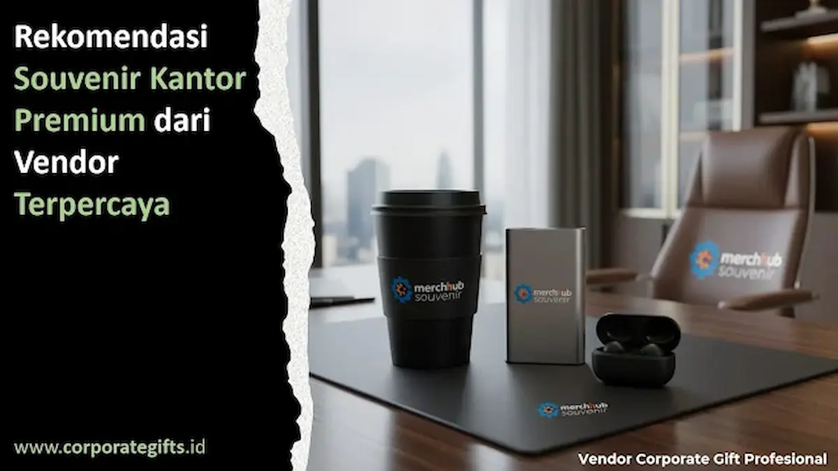 Kurasi souvenir kantor premium untuk branding korporat profesional | CorporateGifts.ID