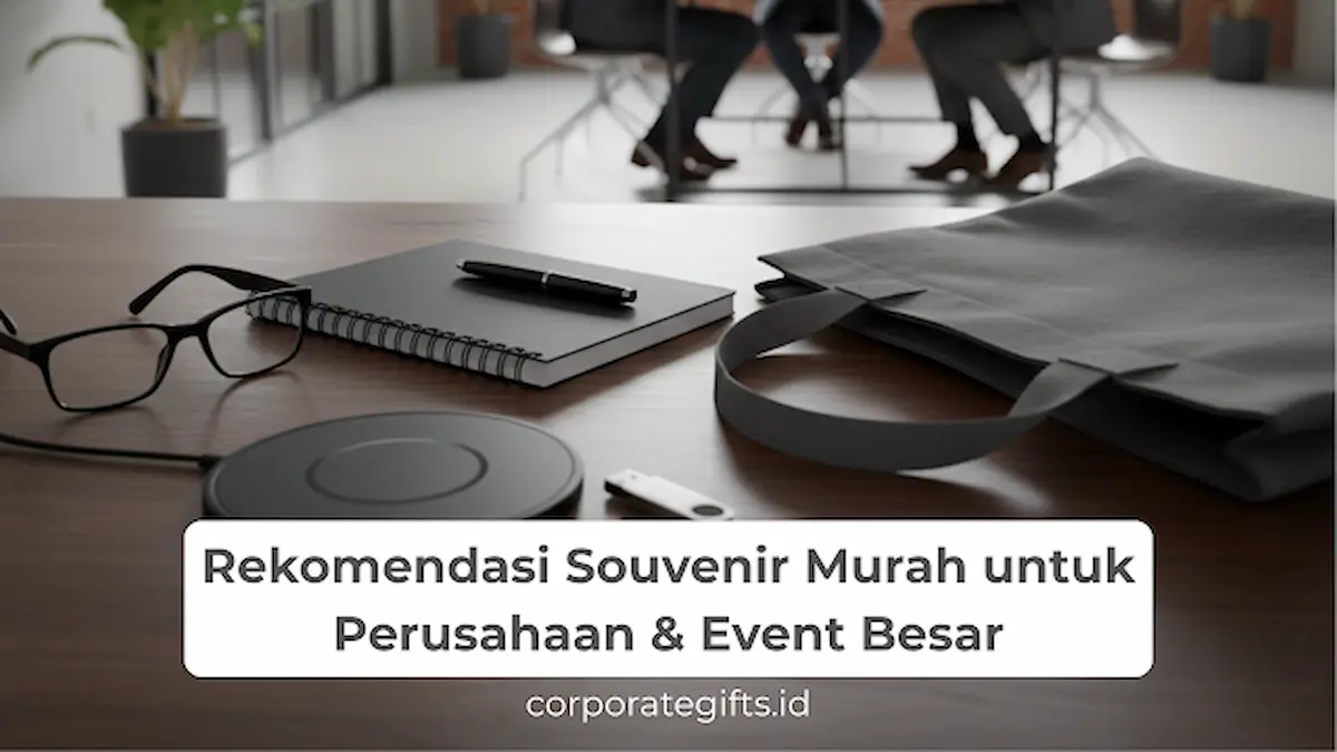 Rekomendasi souvenir untuk perusahaan dan event besar ekonomis dan elegan