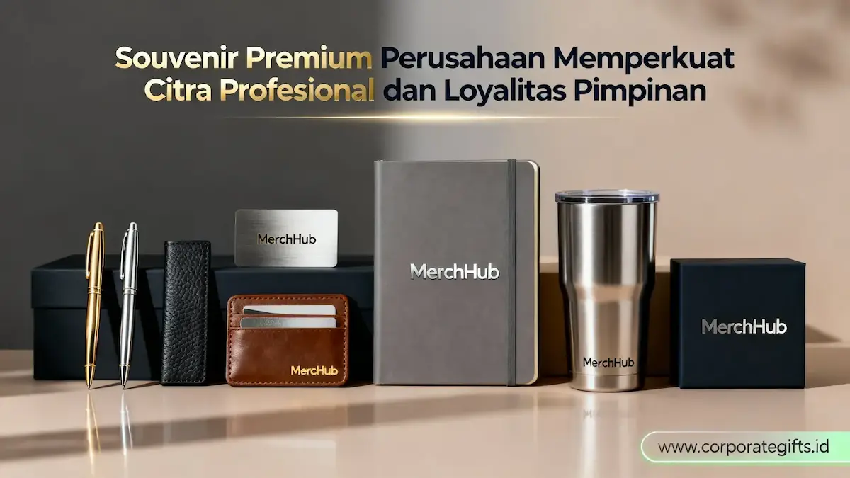Paket gift set eksekutif souvenir premium perusahaan - CorporateGifts.ID