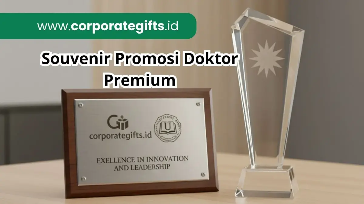 Ide Souvenir Promosi Doktor Premium untuk Acara Berkesan - CorporateGifts.ID