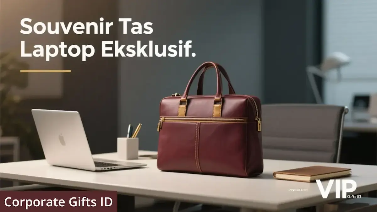 Detail Material dan Kompartemen Tas Laptop Eksklusif - CorporateGifts.ID