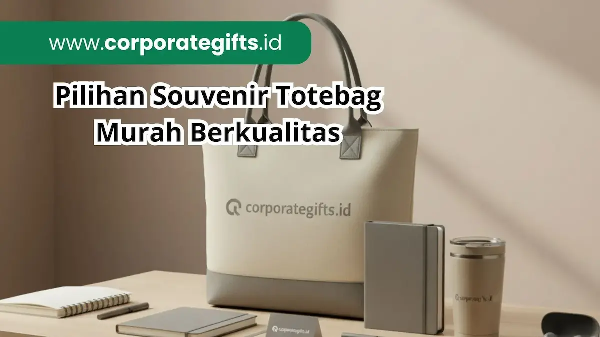 Koleksi souvenir totebag custom seminar murah berkualitas - CorporateGifts.ID