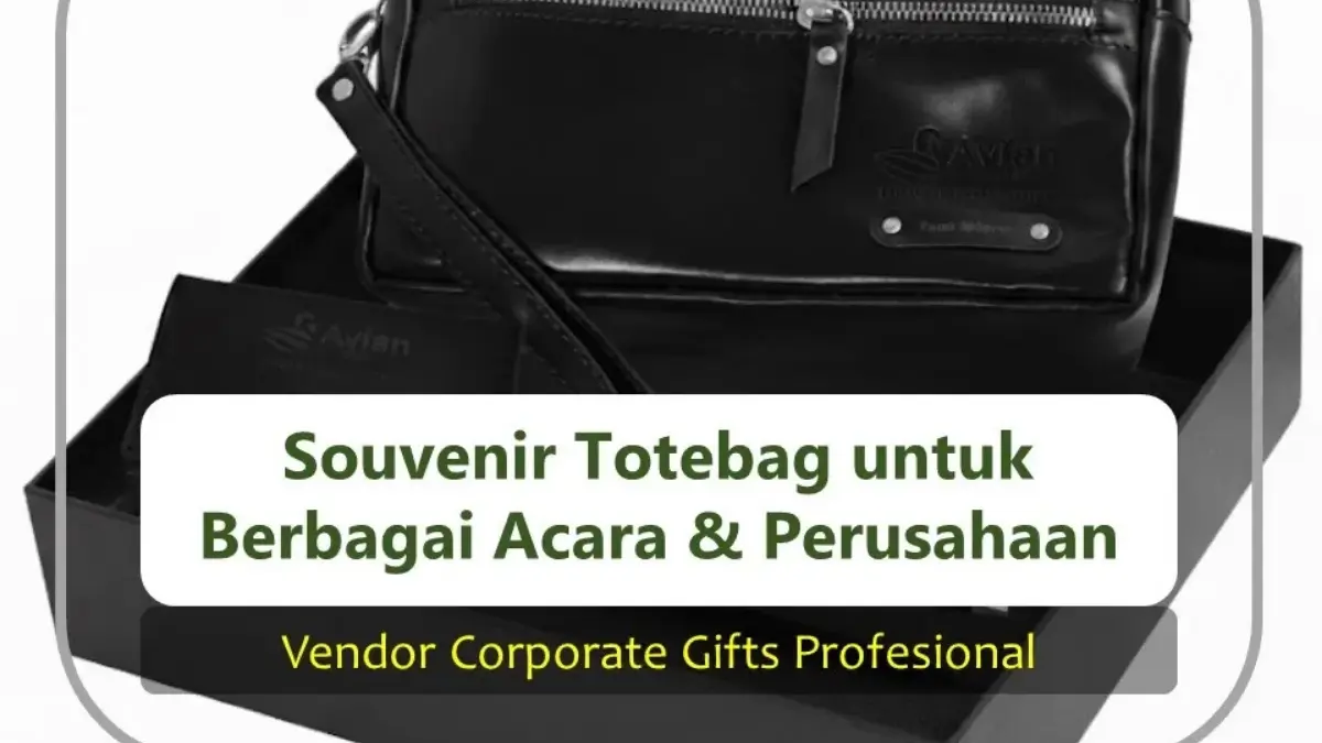 Paduan Souvenir Totebag Eksklusif dengan Gift Set Kantor - CorporateGifts.ID