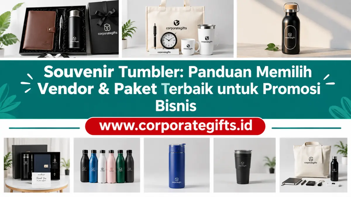 Souvenir Tumbler untuk Promosi dan Branding Bisnis - CorporateGifts.ID