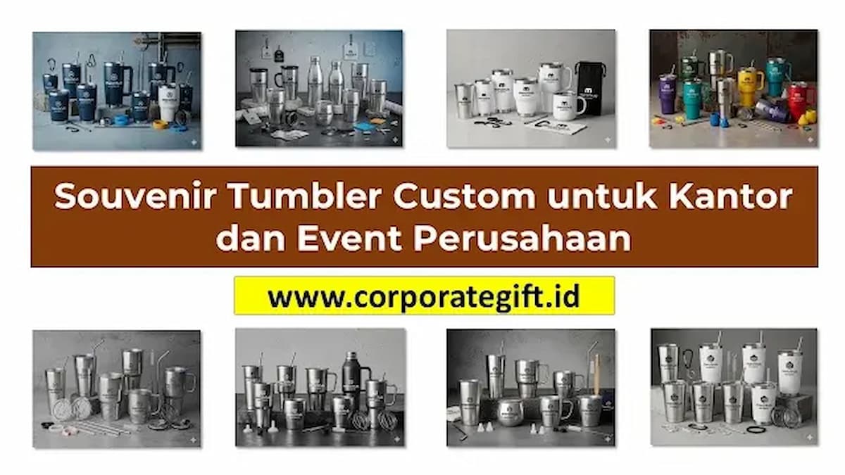 Teknik Cetak Grafir Laser dan Print UV pada Tumbler Custom - CorporateGifts.ID