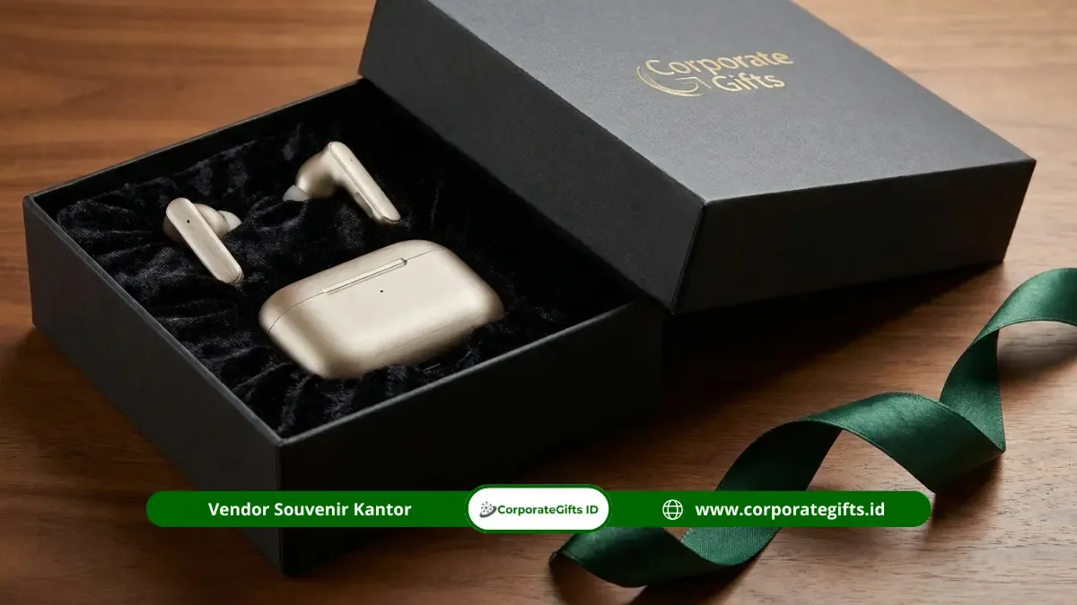 Earphone TWS Premium Souvenir VIP - CorporateGifts.ID
