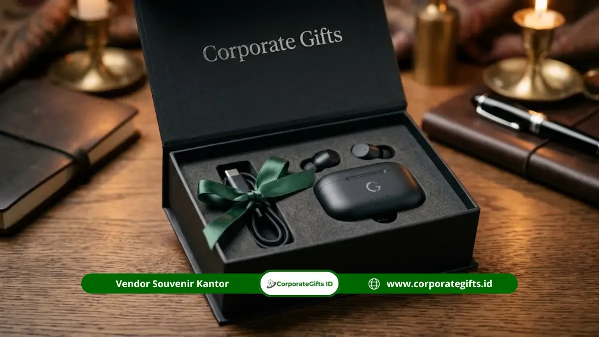 Detail earphone nirkabel TWS berkualitas tinggi berfitur ANC dan packaging mewah