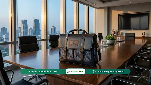 Tas Kerja Multifungsi Eksekutif Custom Logo | CorporateGifts.ID