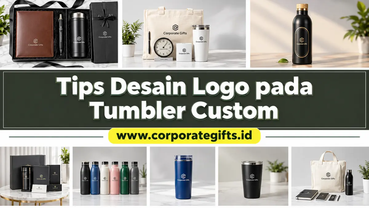 7 Tips Desain Logo pada Tumbler Custom yang Profesional | CorporateGifts.ID