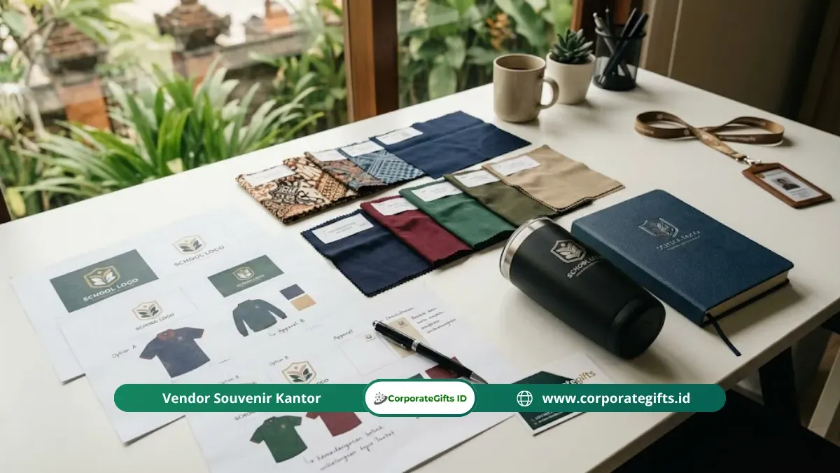 Contoh Souvenir Mitra Sekolah Eksklusif - CorporateGifts.ID