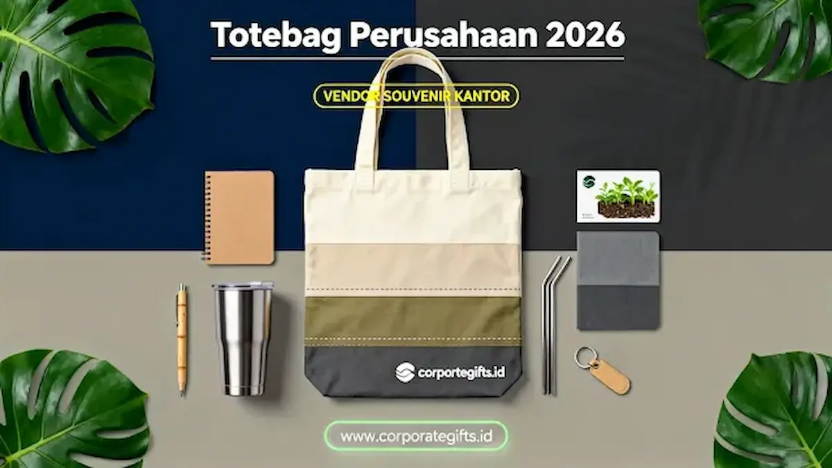 Inspirasi Desain Totebag Perusahaan Ramah Lingkungan - CorporateGifts.ID