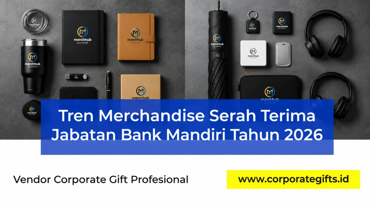 Tren Merchandise Serah Terima Jabatan Bank Mandiri 2026