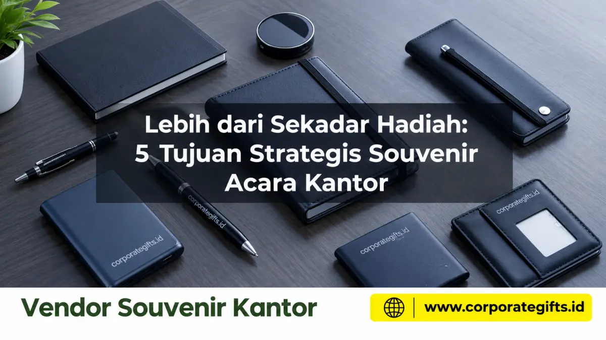 Penerapan Strategis Souvenir Acara Kantor untuk Budaya Perusahaan - CorporateGifts.ID