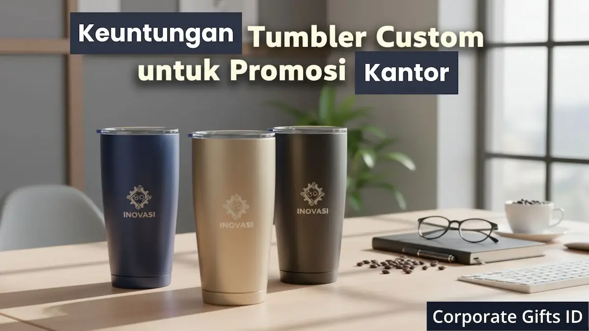 Keuntungan Tumbler Custom untuk Promosi Kantor Efektif