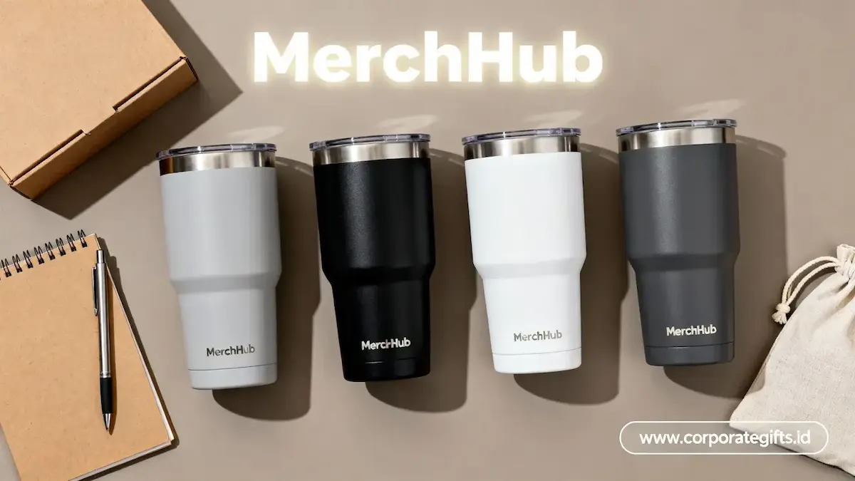 Varian Desain Tumbler Custom Stainless Steel - CorporateGifts.ID