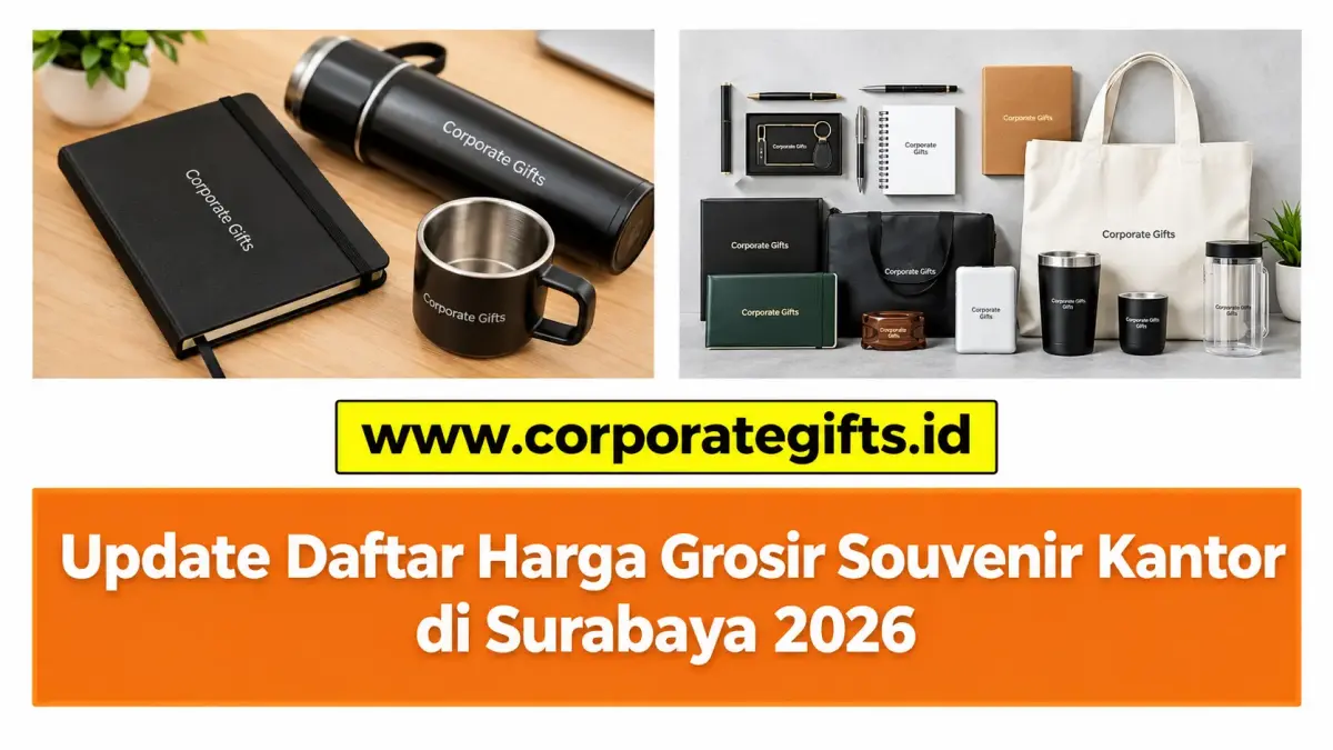 Update Daftar Harga Grosir Souvenir Kantor di Surabaya 2026 - CorporateGifts.ID